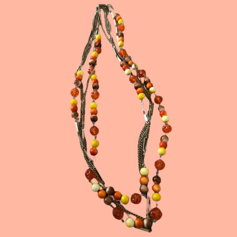 Vintage Triple-Strand Necklace (Unique)